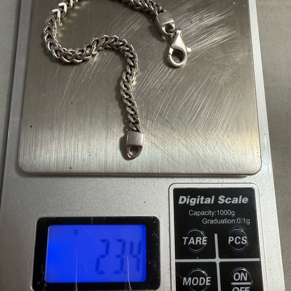 Silver Chain Bracelet